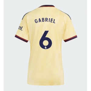 Arsenal Gabriel Magalhaes #6 Jalkapallovaatteet Naisten Kolmaspaita 2026-27 Lyhythihainen